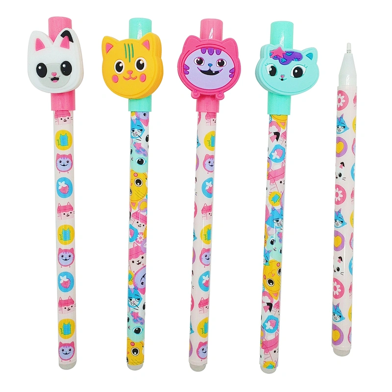 CUTE ANIMAL TOPPER CAP PEN